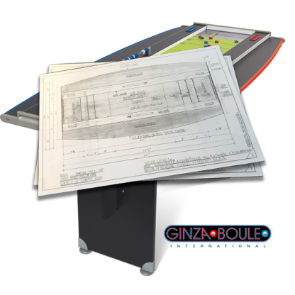 Ginza-Boule Table Plans - PDF Format